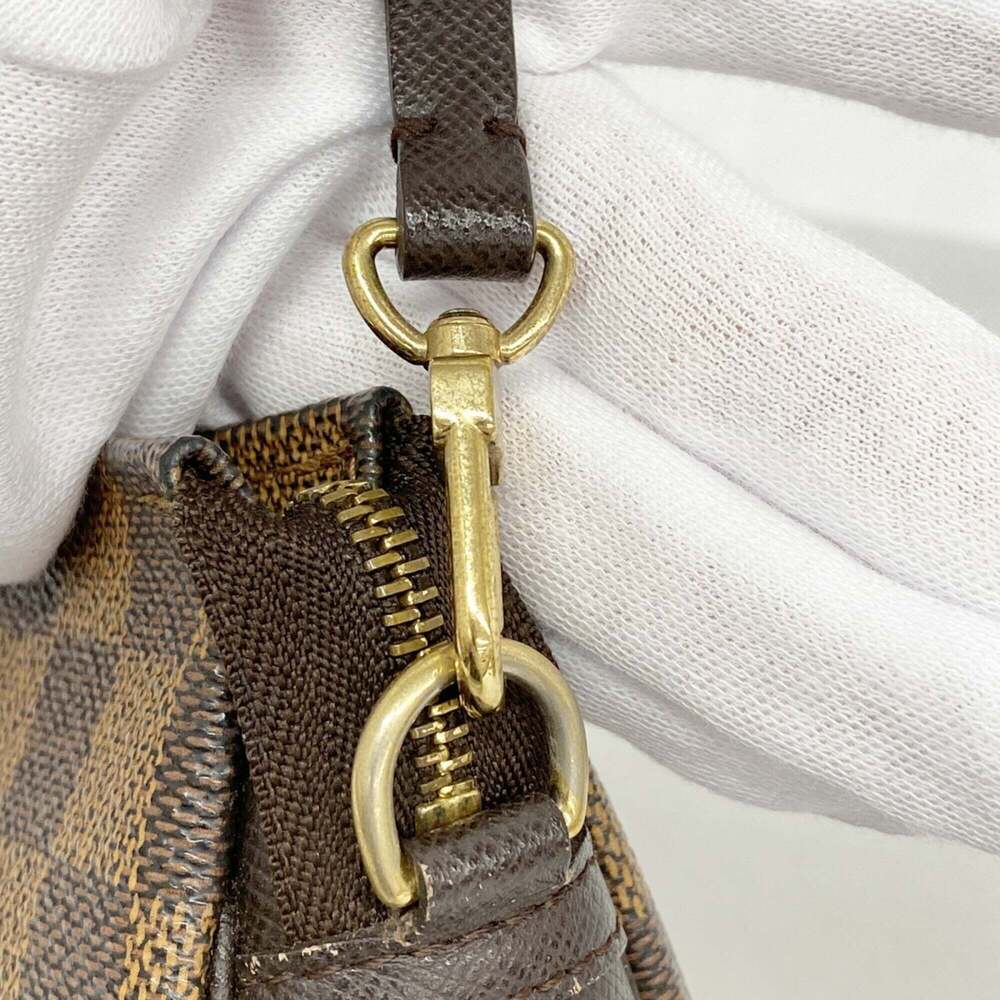 LOUIS VUITTON Brown Damier Pouch - Picture 8 of 10